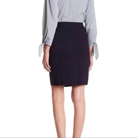 Vince Camuto Navy Blue Skirt Small NWT - Picture 2 of 6